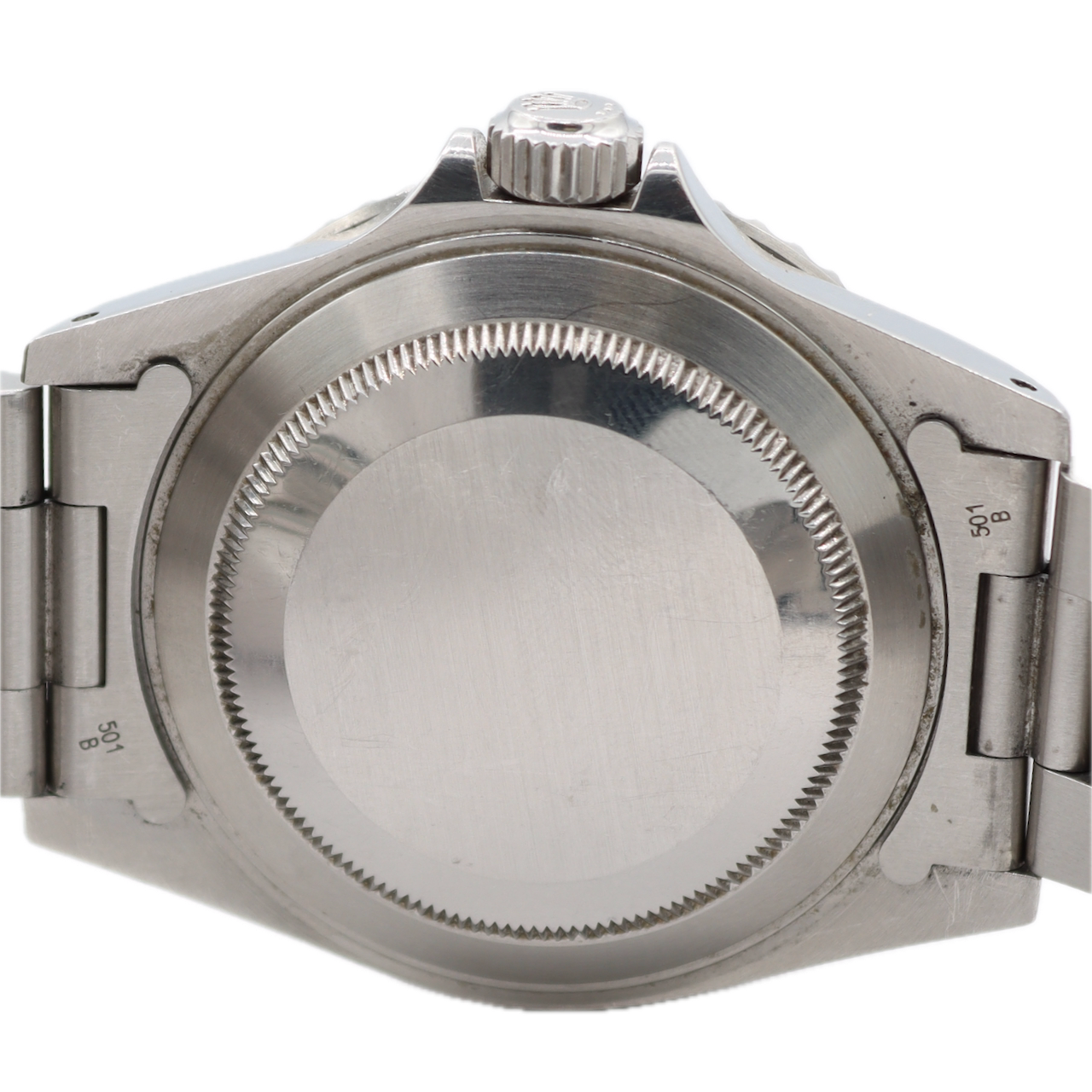 40mm 2002 Rolex 14060M Submariner Men's Automatic Wristwatch Steel Black Dial