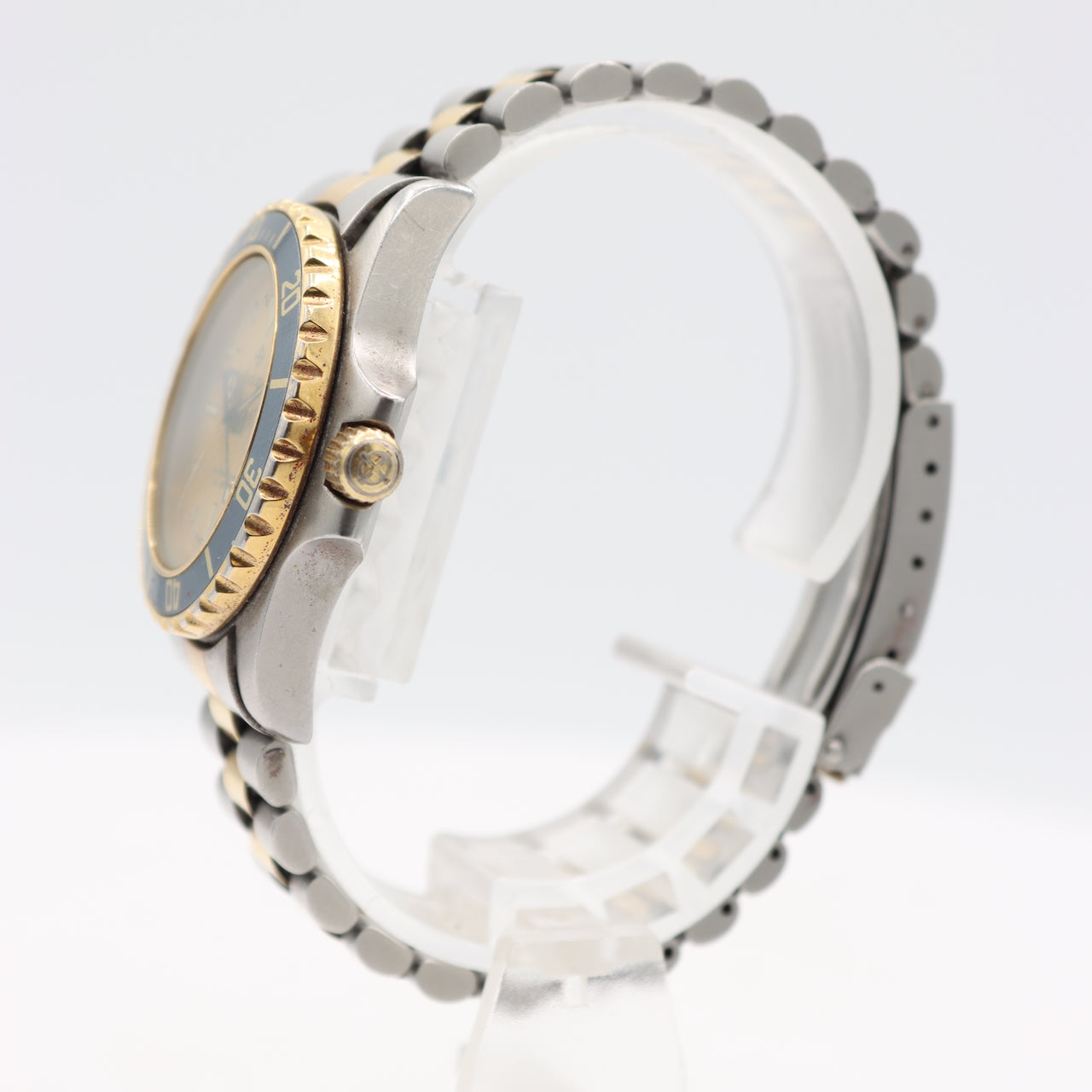 Vintage Zodiac 208.26.04 Professional Diver Two Tone Ladies Quartz Wristwatch