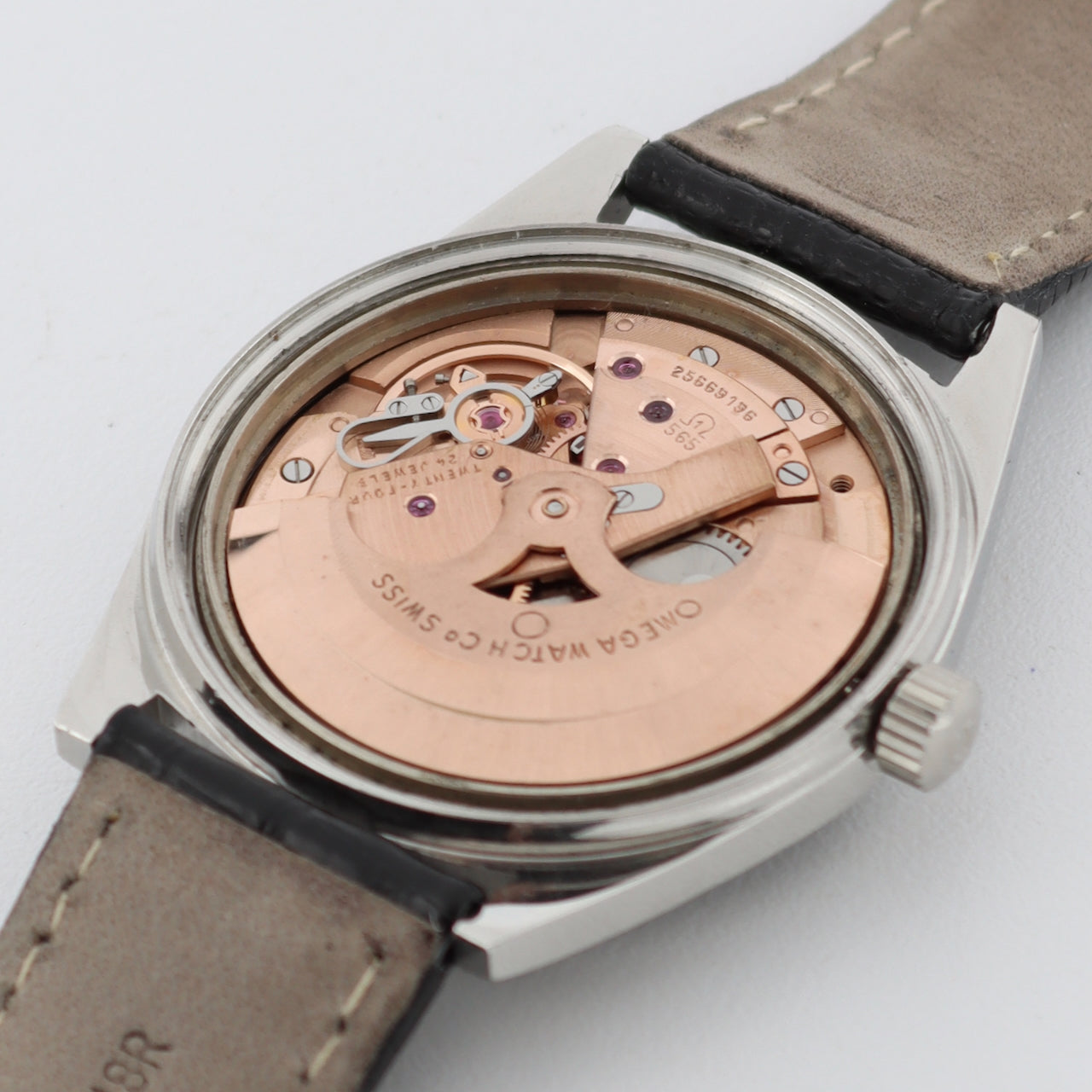 Vintage 1967 Omega 166.041 Geneve Men's Automatic Wristwatch 565 Swiss Steel