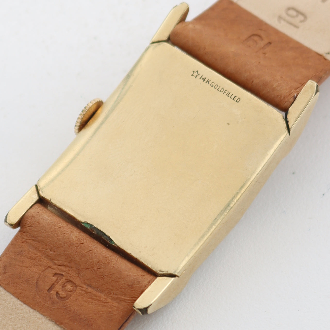 Vintage Lord Elgin 4617A 21 Jewel Men's Mechanical Wristwatch 626 USA 14k GF