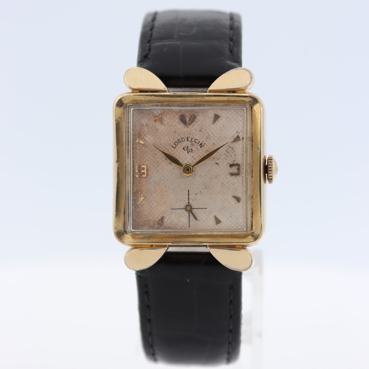 Vintage Lord Elgin 4823 Aldbridge 21j Men's Mechanical Wristwatch 680 USA