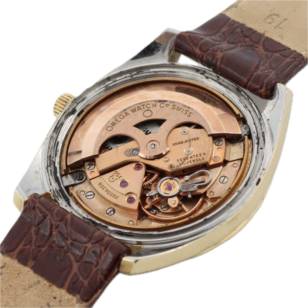 Vintage 1969 Omega 166.032 Seamaster Day Date Men's Automatic Wristwatch 750