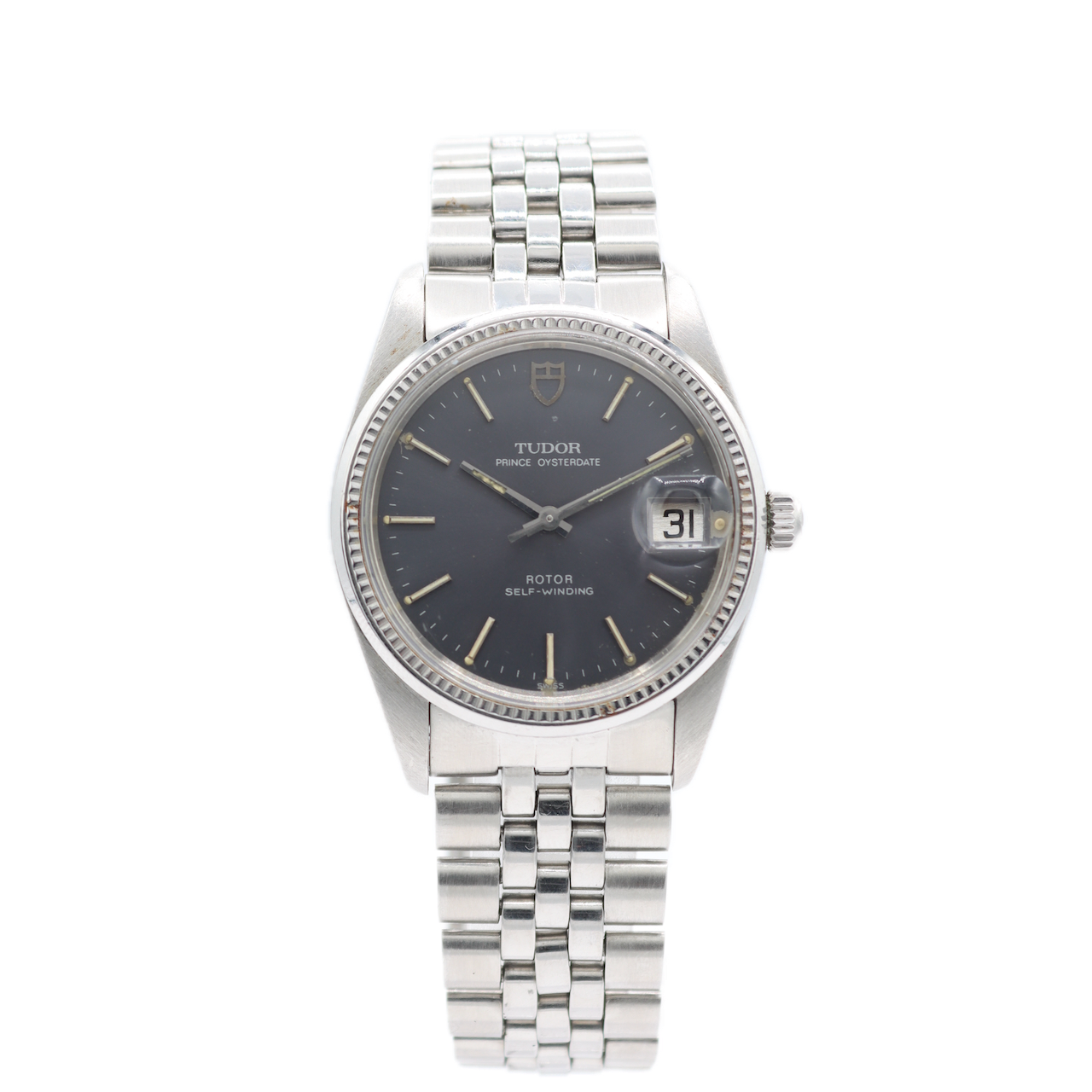 Vintage 34mm Tudor 75030 Prince Oysterdate Men's Automatic Wristwatch 2824-1
