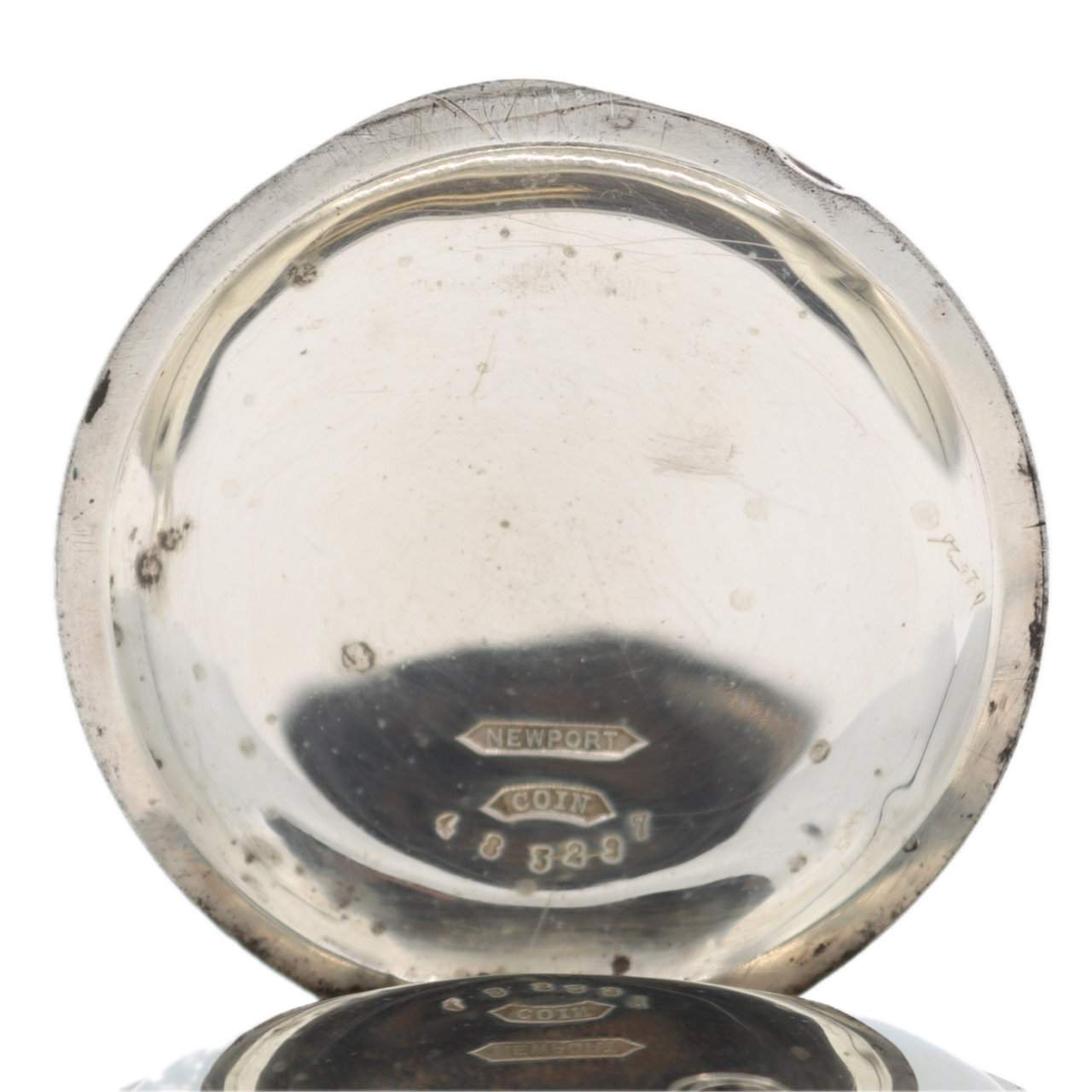 Antique 18s 1873 Illinois 4oz 7J Key Wind Pocket Watch Mason Coin Silver USA