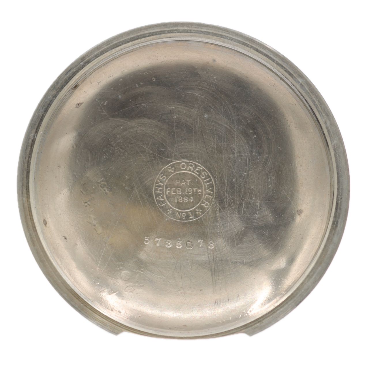 Antique 18s 1899 Hampden 15j Mechanical Pocket Watch Dueber Watch Co. Oresilver
