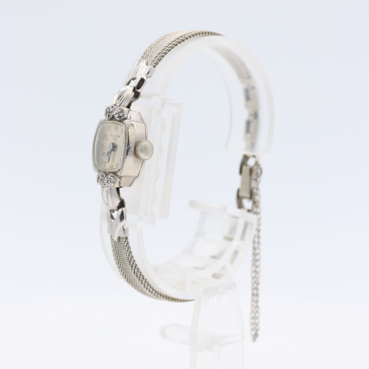 Vintage 1958 Bulova "23" Ladies Mechanical Wristwatch 5AD USA 10k RGP Cocktail