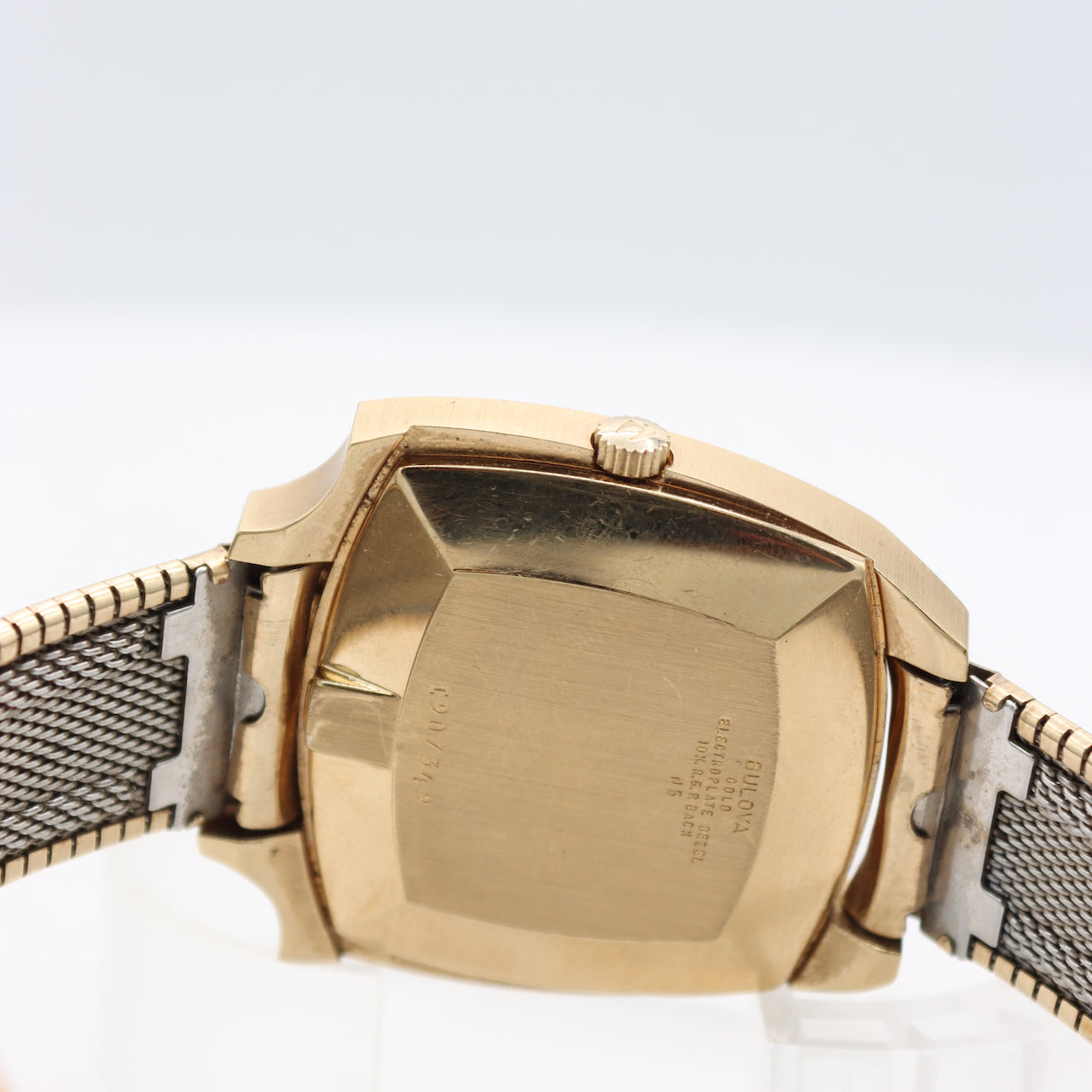 Vintage 1975 Bulova Accutron 3494 Anniversary Men's Tuning Fork Wristwatch 2313