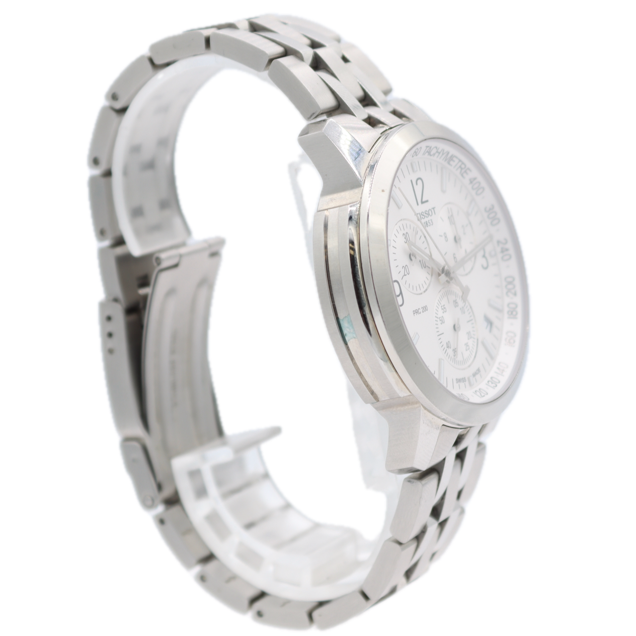 43mm Tissot T114.417 PRC 200 Men's Quartz Wristwatch ETA G10.212 Swiss S.Steel