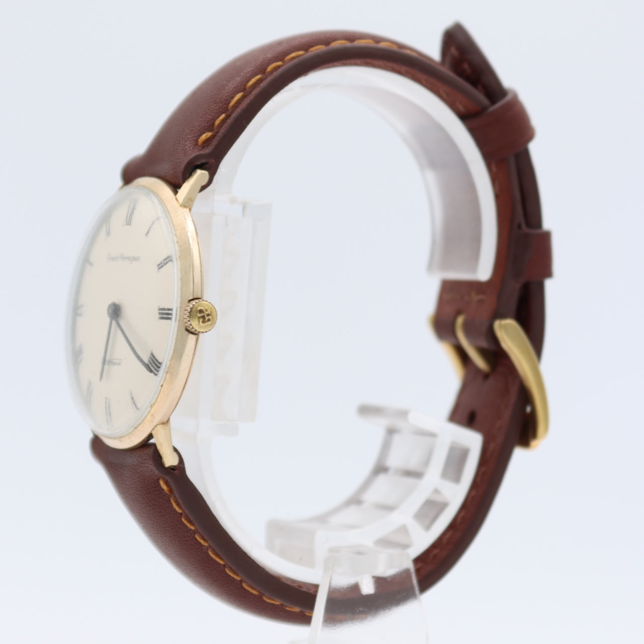 Vintage 33mm Girard Perregaux Sea Hawk Men's Mechanical Wristwatch Swiss 10k GF