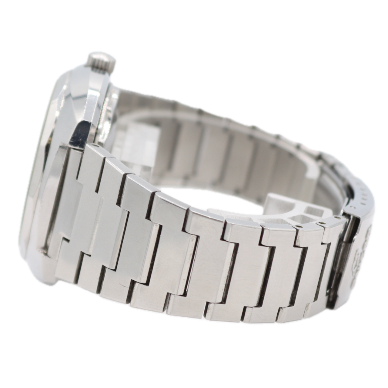 Vintage 39mm Enicar Ocean Pearl Men's Automatic Wristwatch Swiss Steel Day Date