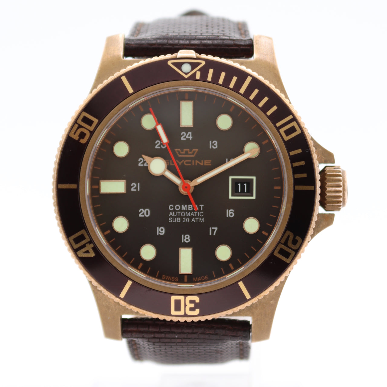 Glycine Combat Sub 48 Bronze GL0243