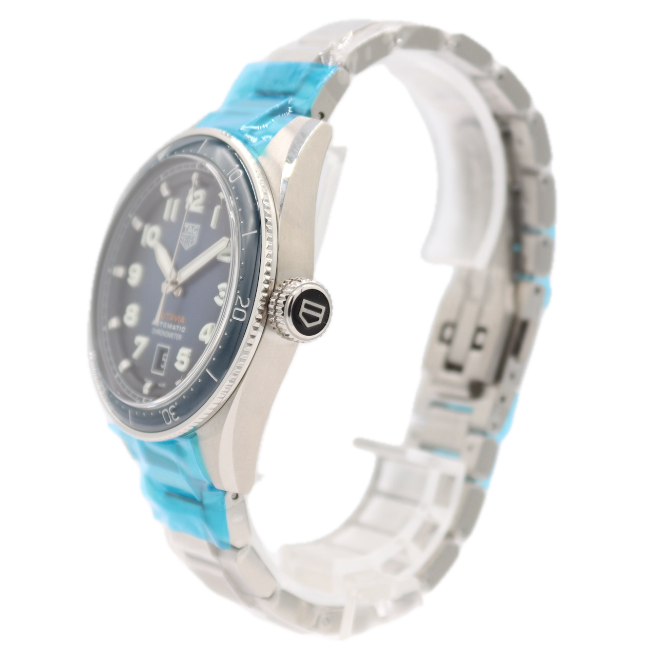 42mm TAG Heuer WBE5116.EB0173 Autavia Men's Automatic Wristwatch Steel With Box