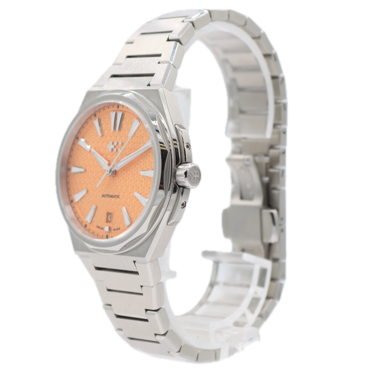 38mm Christopher Ward 38 Mango Men's Automatic Wristwatch SW200-1 Swiss Steel
