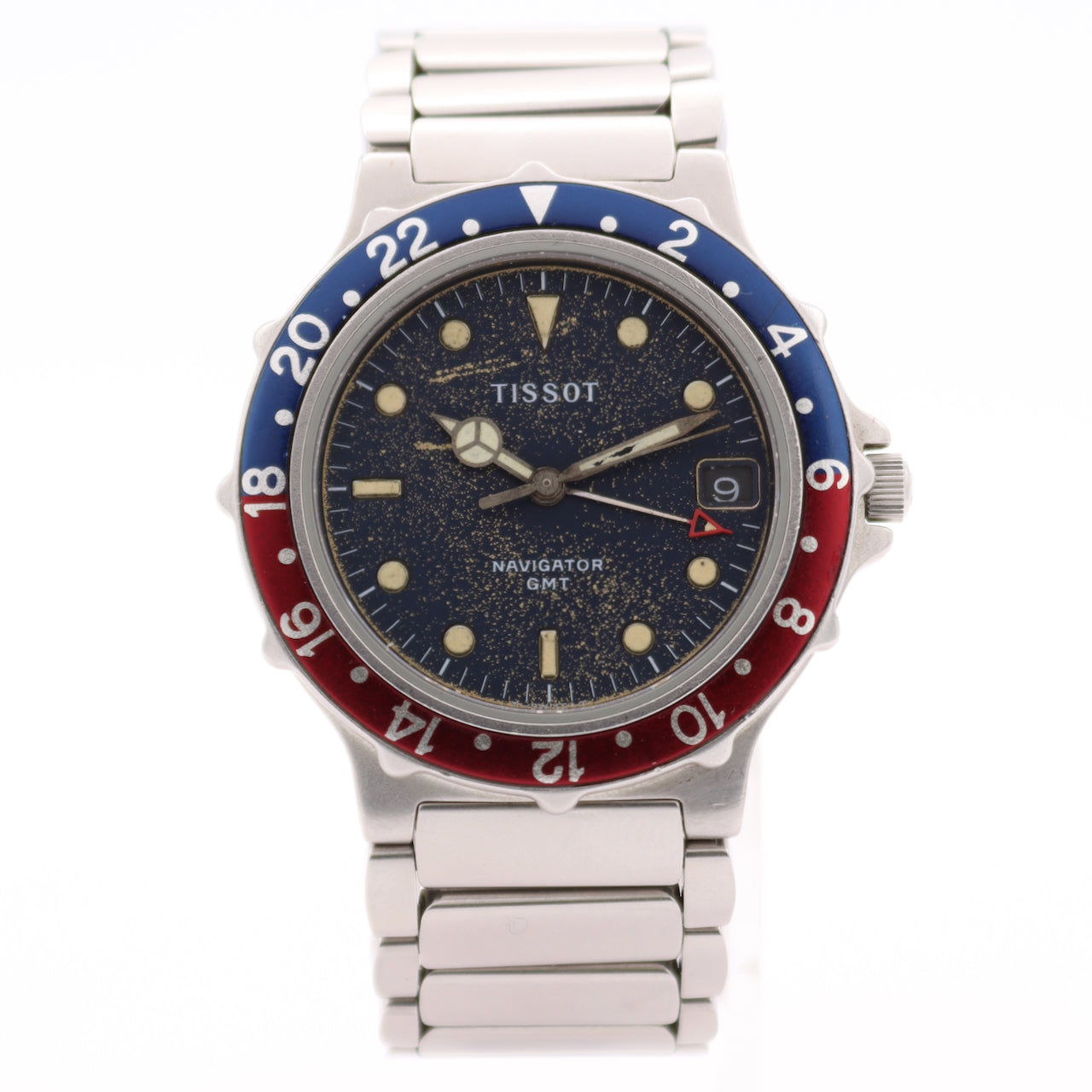 Vintage Tissot Navigator GMT C552LB
