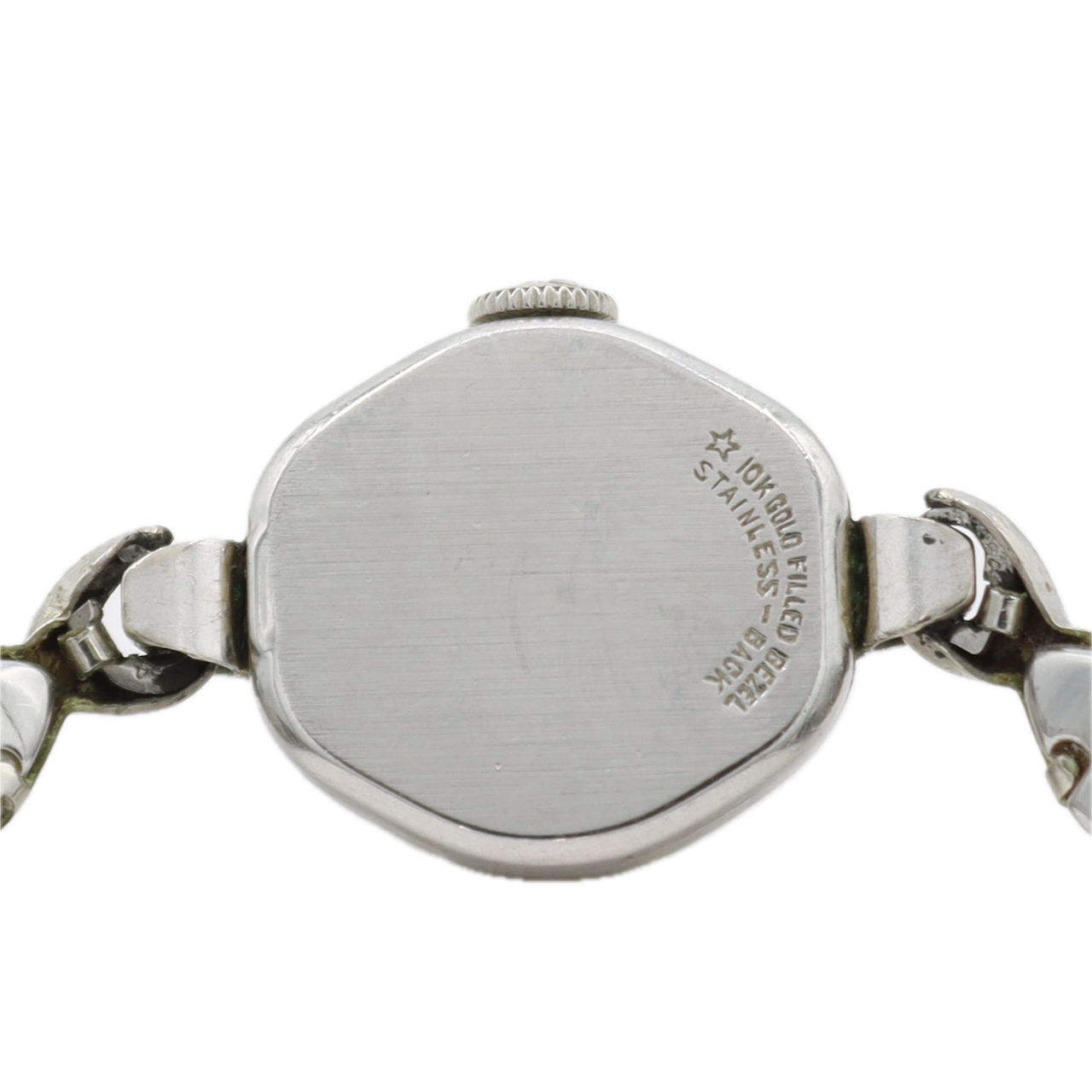 Vintage Wittnauer Cocktail Ladies Mechanical Wristwatch 6N7G Swiss 10k GF