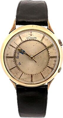 Vintage LeCoultre 3026 Parking Meter Men's Mechanical Alarm Wristwatch 814