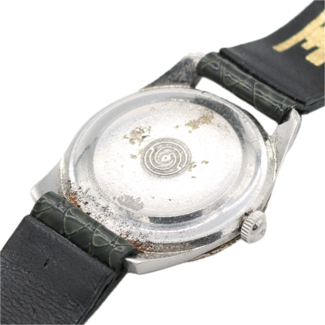 Vintage 34mm Wyler Fluted Bezel Men's Mechanical Wristwatch ETA 2354 Steel
