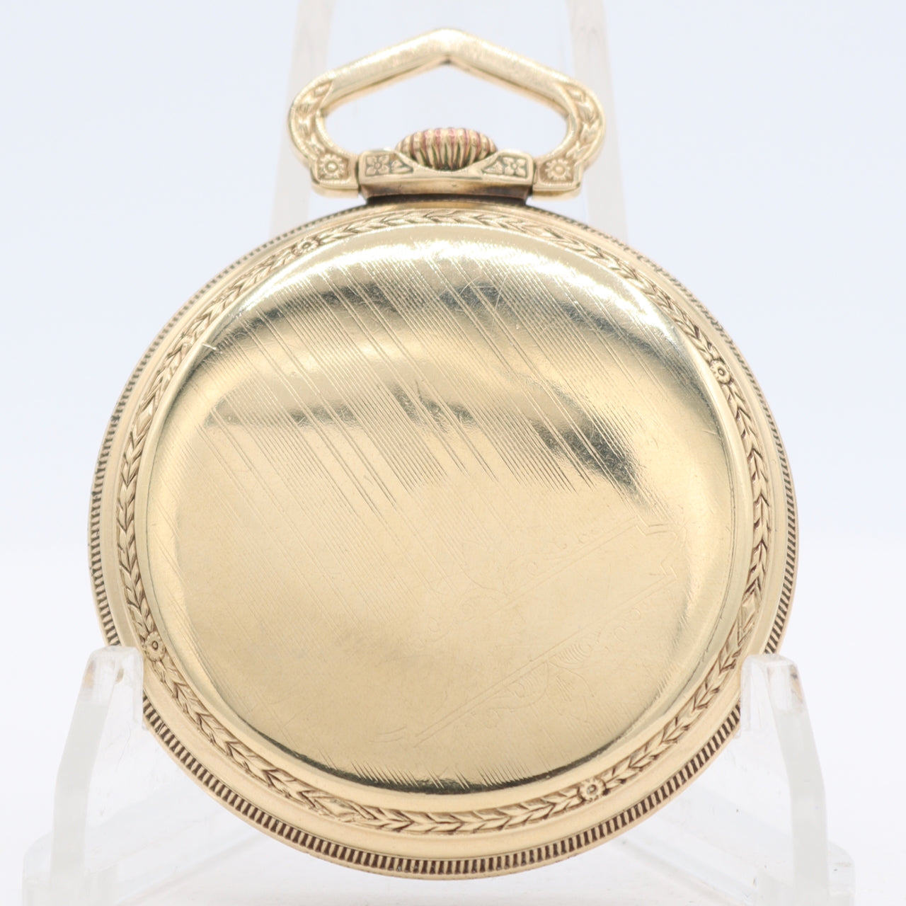 Vintage 18s 1927 Illinois 21j Railroad Pocket Watch Bunn Special 10k GF USA