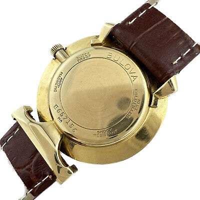 Vintage Bulova 23 Jewel Men's Mechanical Wristwatch Rare w 1 Open and Closed Lug