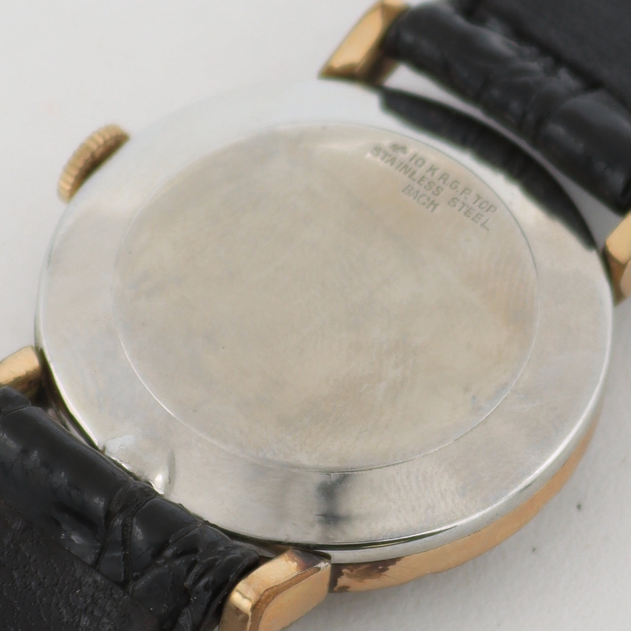 Vintage Pedre "Berkshire" Men's Mechanical Wristwatch Swiss Steel & 10k RGP