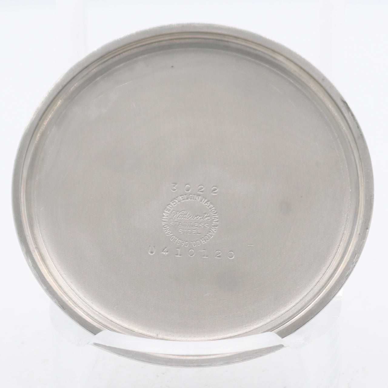 Vintage 1952 Lord Elgin US Steel Award Mechanical Pocket Watch 543 w Box Steel