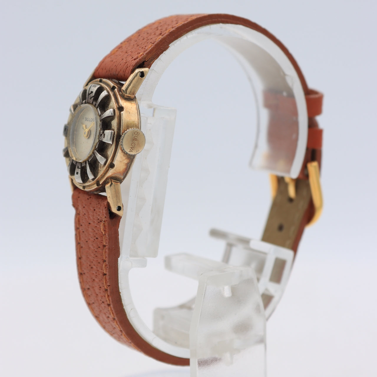 Vintage 1950 Bulova Berkshire Ladies Mechanical Wristwatch 8 AC Swiss 10k RGP