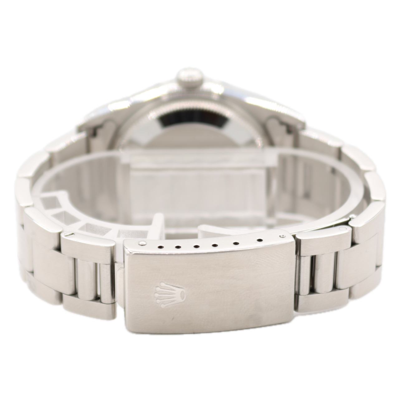 Vintage 34mm Rolex 15200 Date Salmon Explorer Dial Men's Automatic Wristwatch