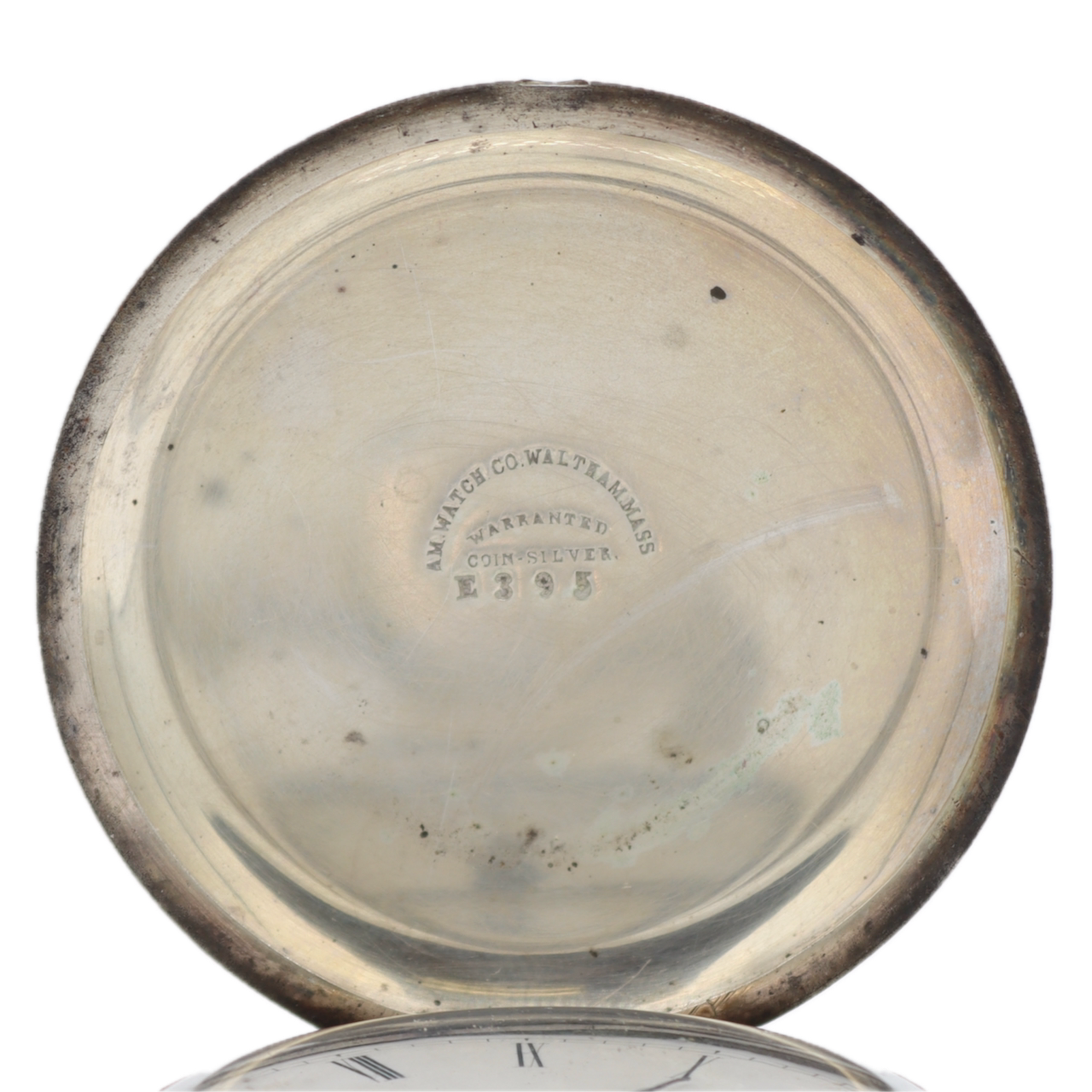 Antique 18s 1870 Appleton Tracy & Co. Key Wind Hunter Pocket Watch Coin Silver