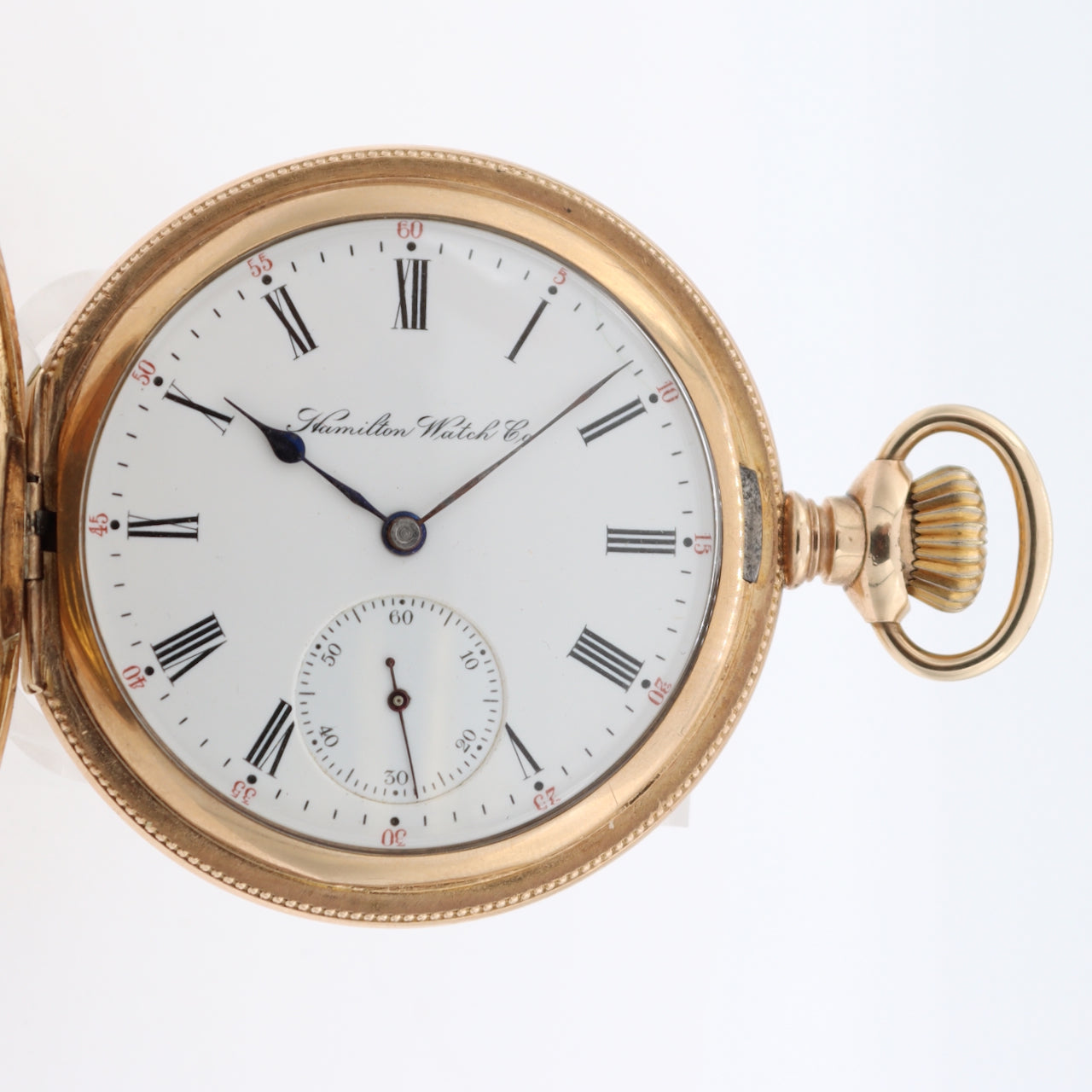 Antique 16s 1897 Hamilton 17j Mechanical Hunter Pocket Watch Hayden W. Wheeler