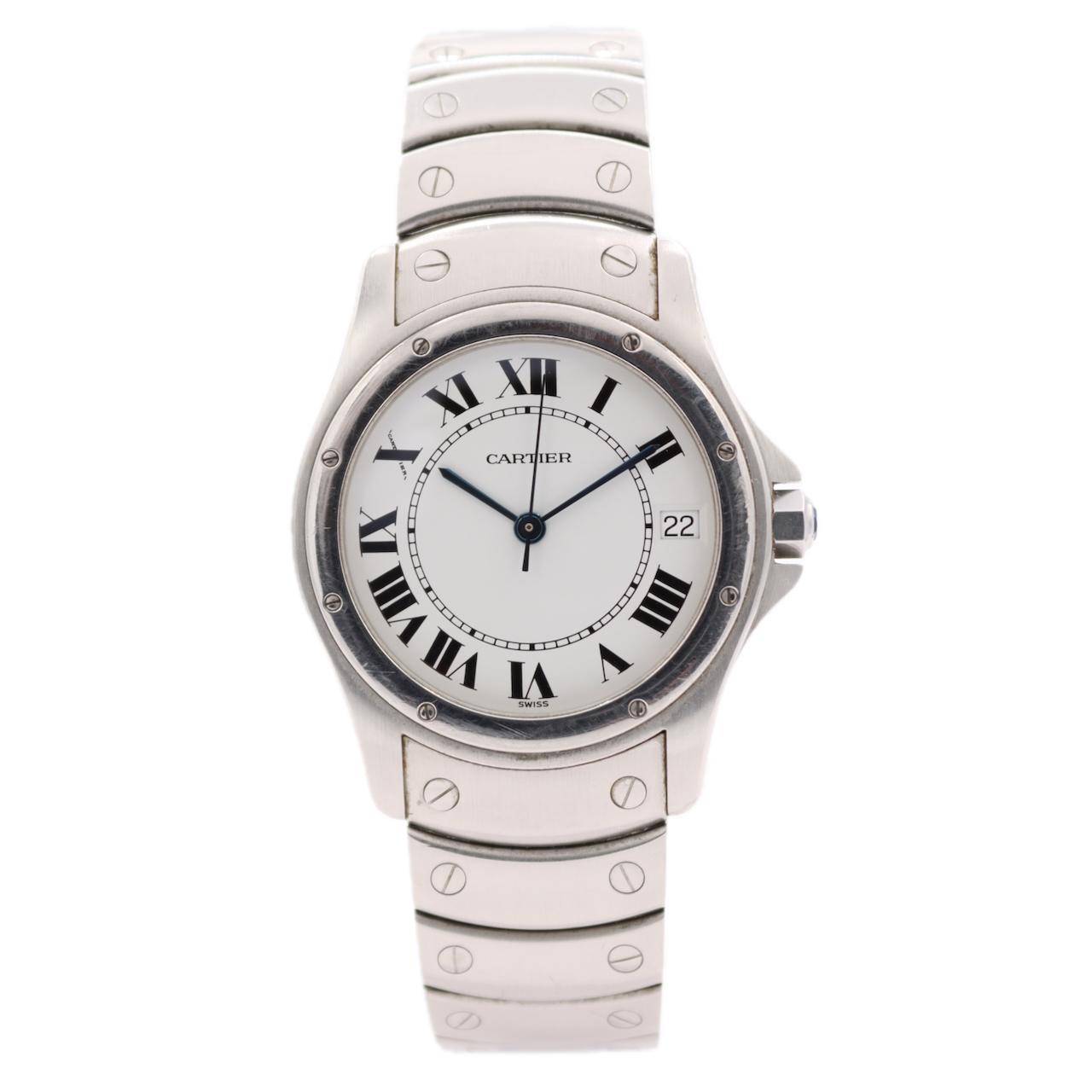 Vintage Cartier Santos Ronde 1920.1