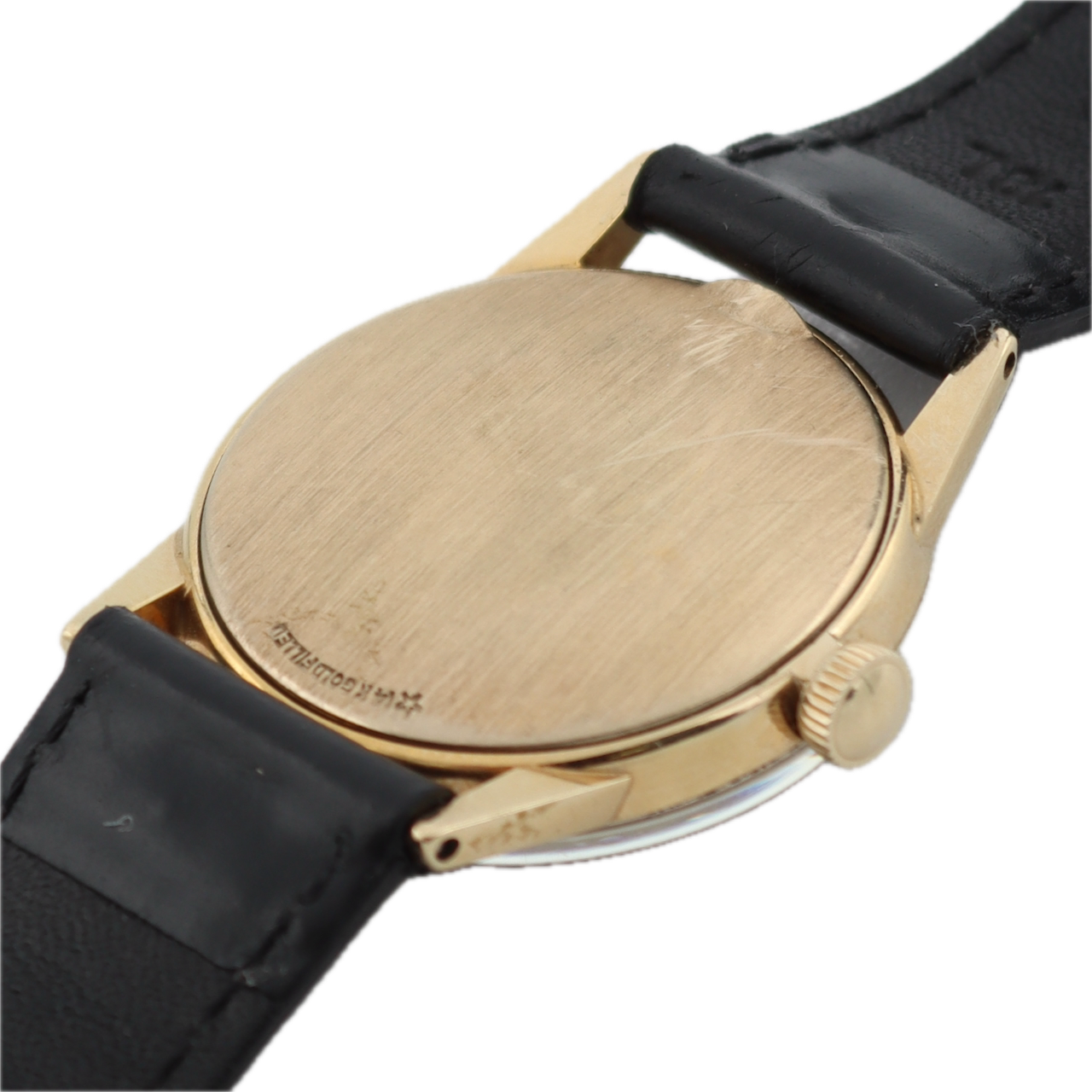 Vintage Lord Elgin 7690 Anthony 23JMen's Mechanical Wristwatch 750 14k GF