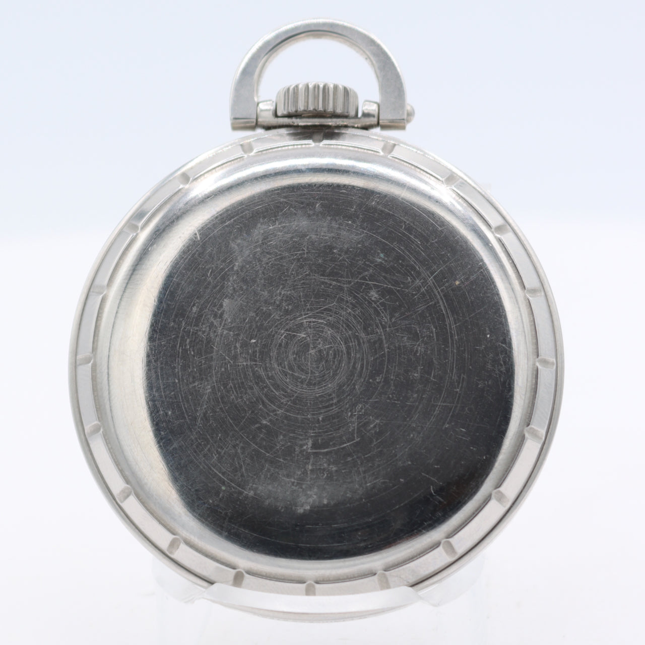 Antique 1917 Elgin B.W. Raymond Mechanical Railroad Pocket Watch 372 Steel USA