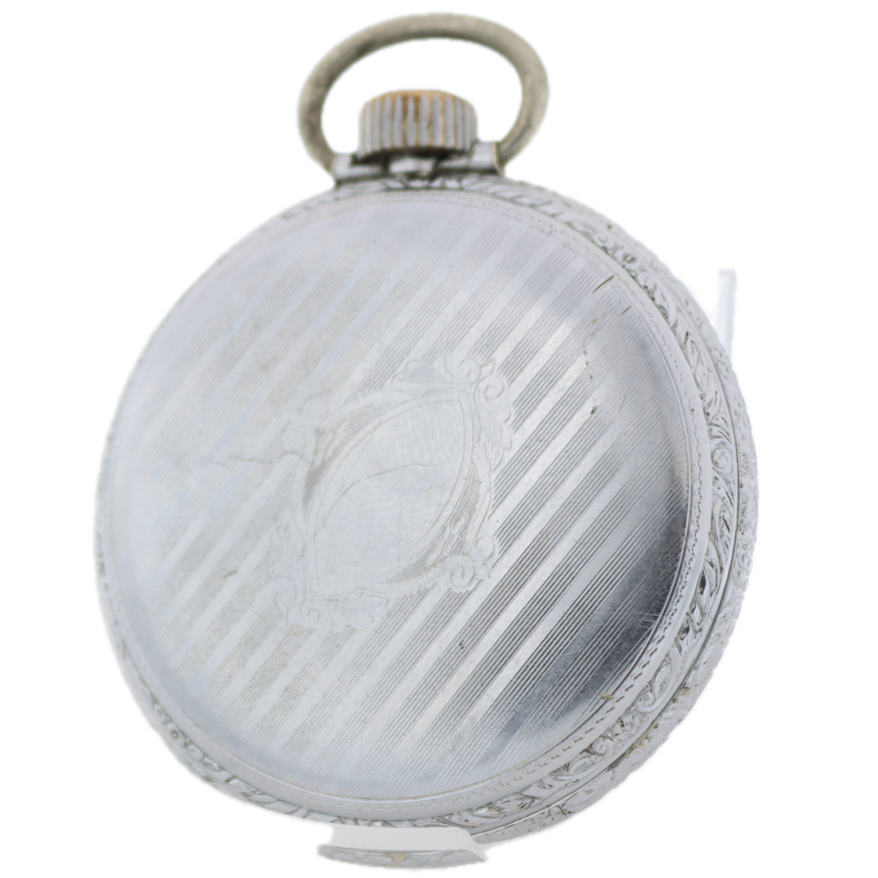 Antique 16s 1915 Illinois 17 Jewel Mechanical Pocket Watch 304 Nickel USA