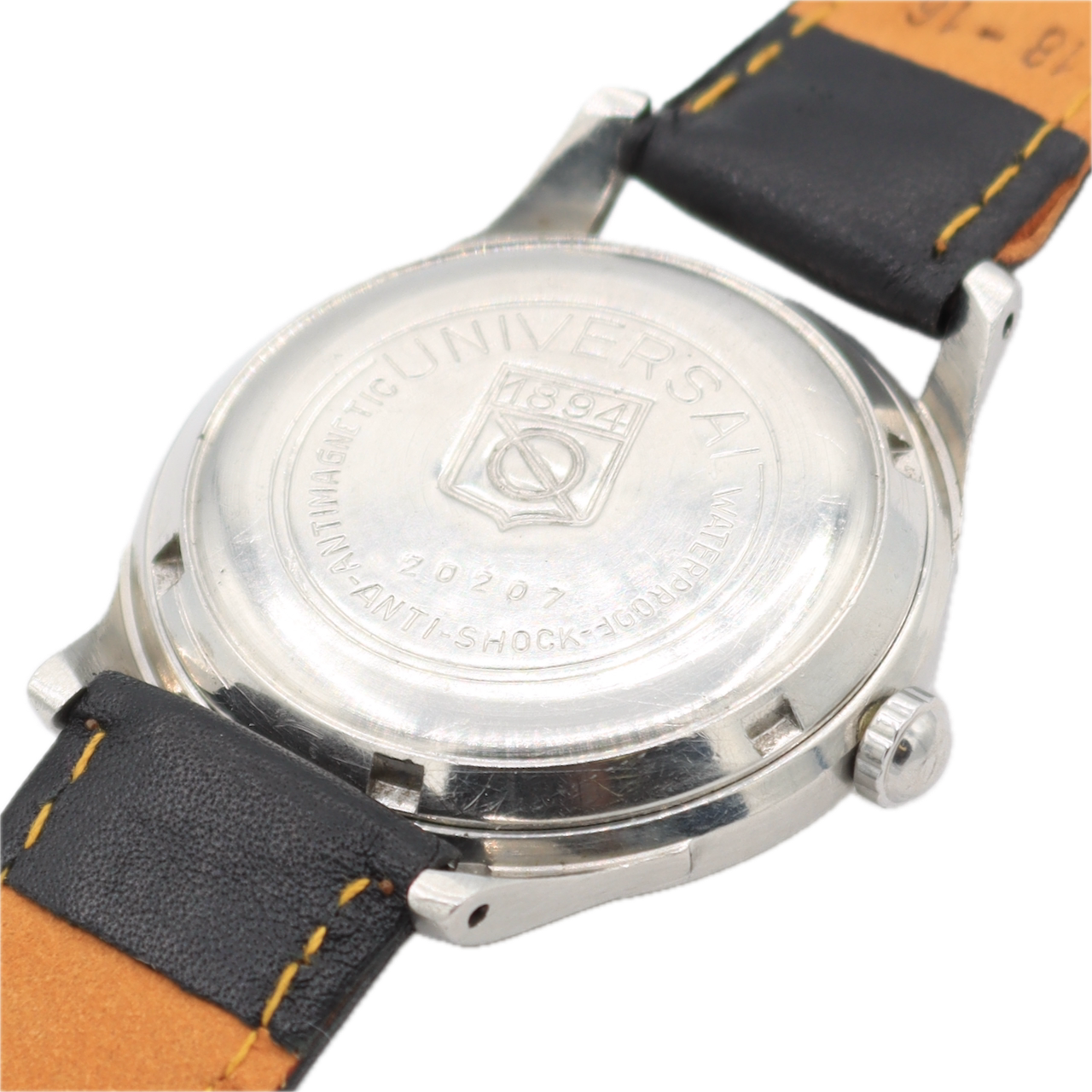 Vintage 35mm 1952 Universal Geneve 20207 Men's Automatic Wristwatch 138SS Steel