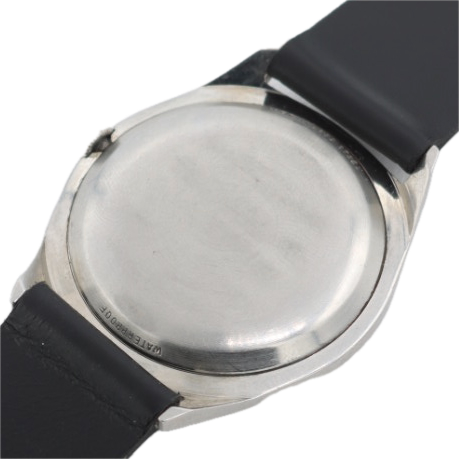 Vintage Lord Elgin Silver Sunburst Micromatic Men's Automatic Wristwatch Steel