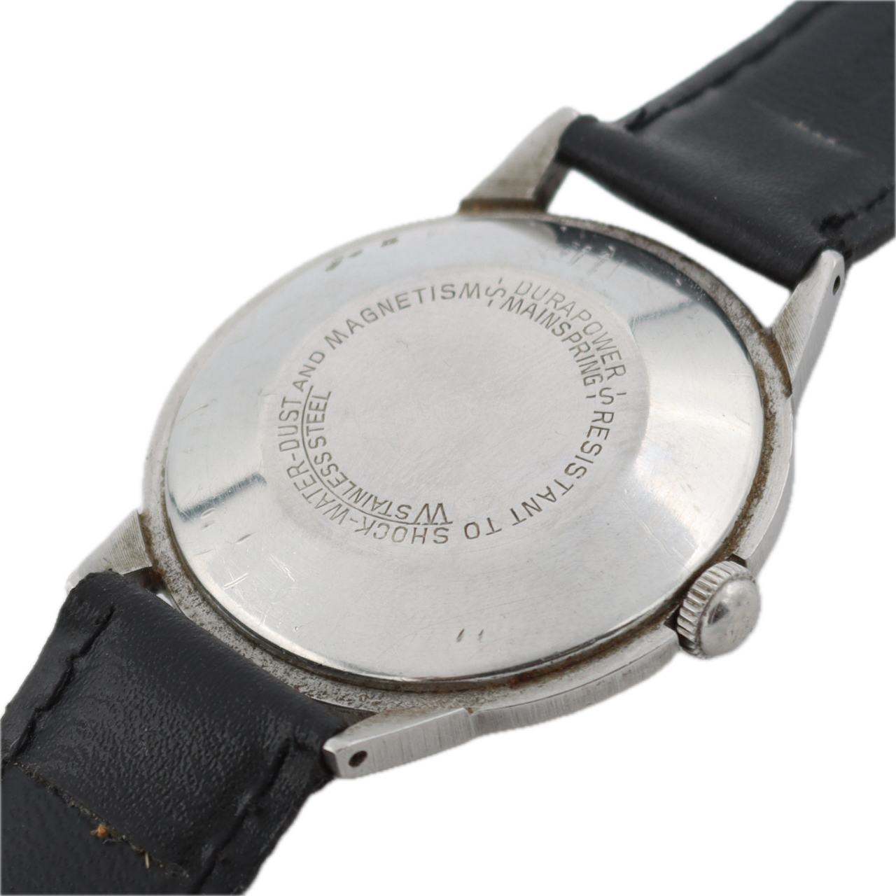 Vintage Elgin 6821 Sportsman Men's Mechanical Wristwatch Jeambrun P332 Steel