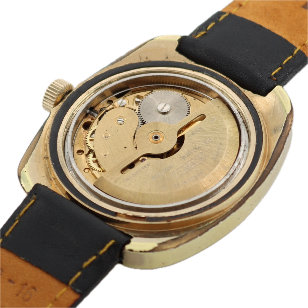 Vintage 1971 Bulova Oceanographer "R" Day Date Men's Automatic Wristwatch Swiss