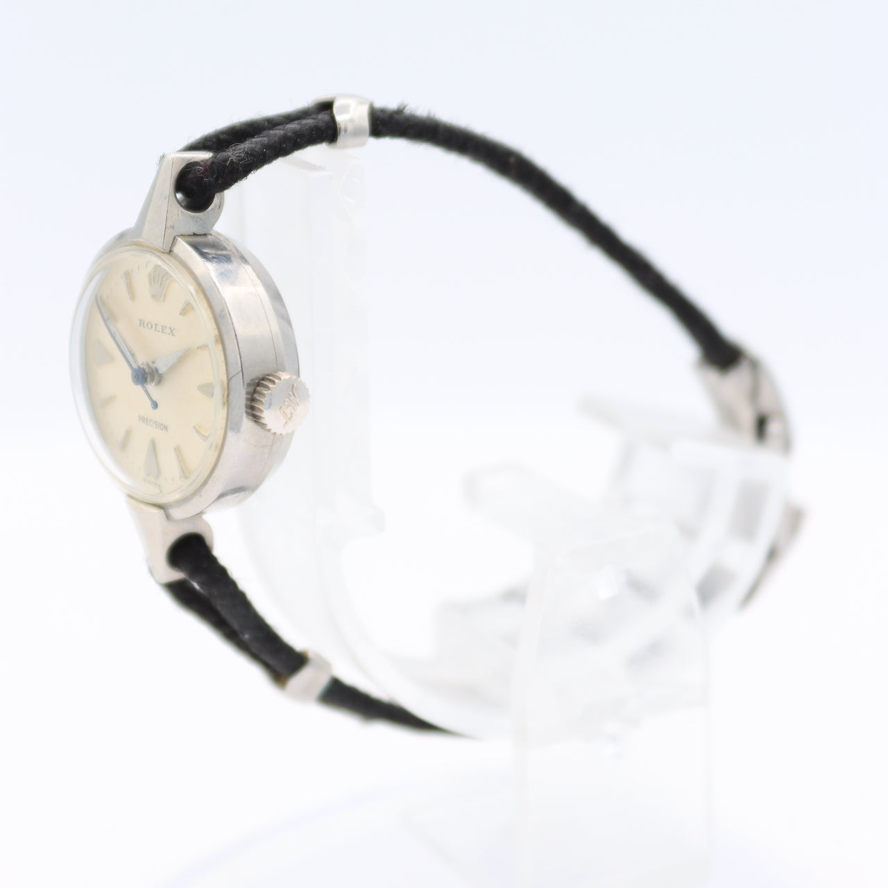 Vintage 20mm Rolex 9301 Precision Ladies Mechanical Wristwatch 131 Steel Runs