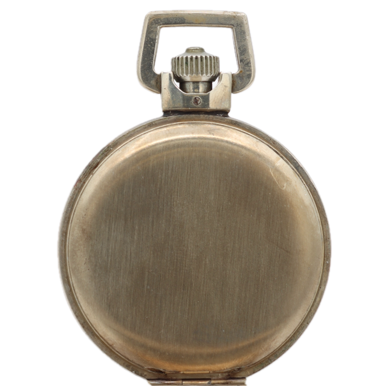 Antique 16s 1945 Elgin Jitterbug Type A-8 15J Pocket Watch 582 WW2 Nickel USA