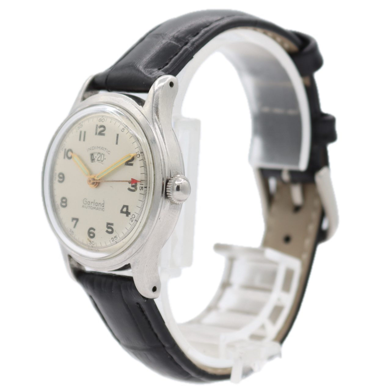 31mm Garland Indimatic Men's Automatic Wristwatch ETA1256 Steel Power Reserve