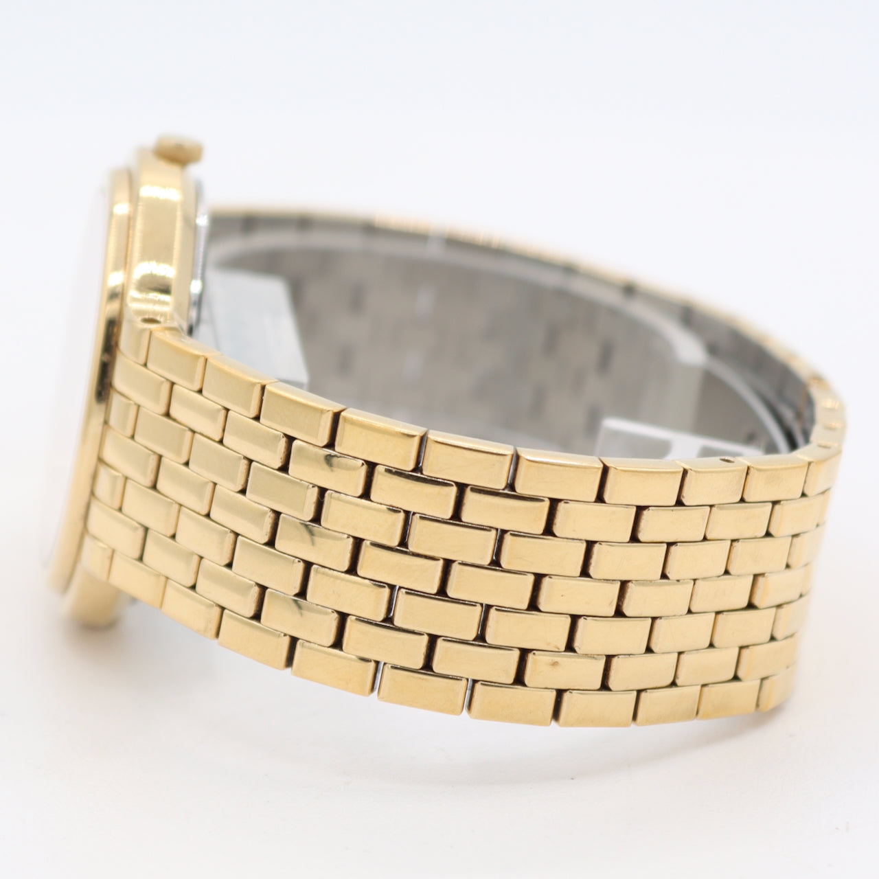 34mm Lassale 7F69-6029 Moonphase Triple Date Men's Quartz Wristwatch Near Mint