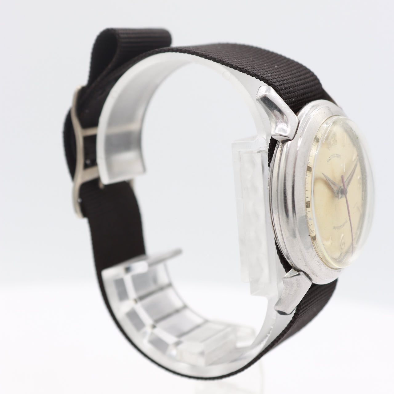 Vintage 1954 Hamilton K-501 Men's Automatic Wristwatch 661 Swiss Steel