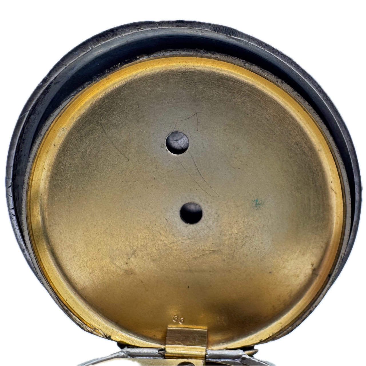 Antique Joseph French Farm Key Cylinder Escapement Pocket Watch Royal Exchange