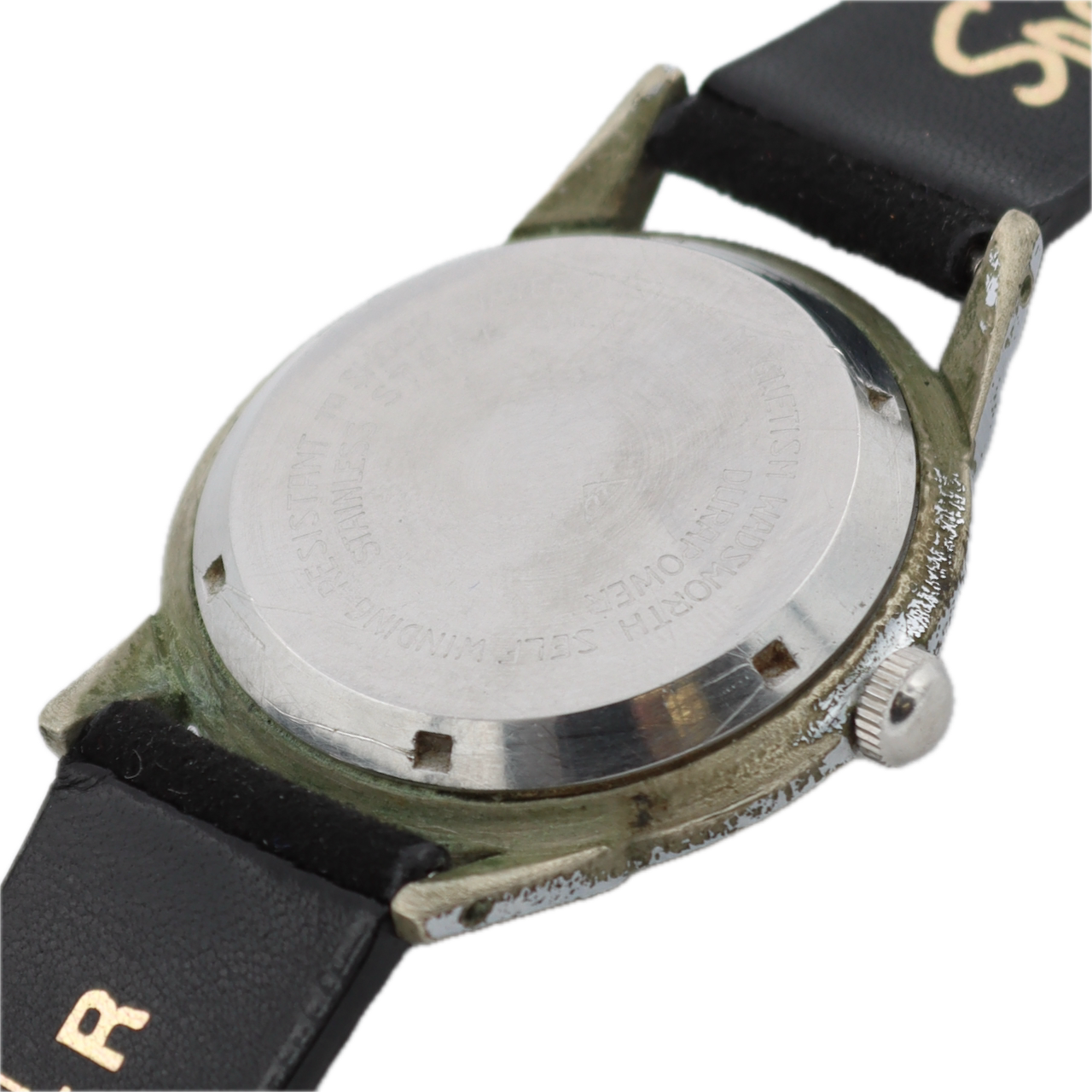 Vintage Wadsworth Shockmaster Men's Automatic Wristwatch A.Schild 1361 D W/Box