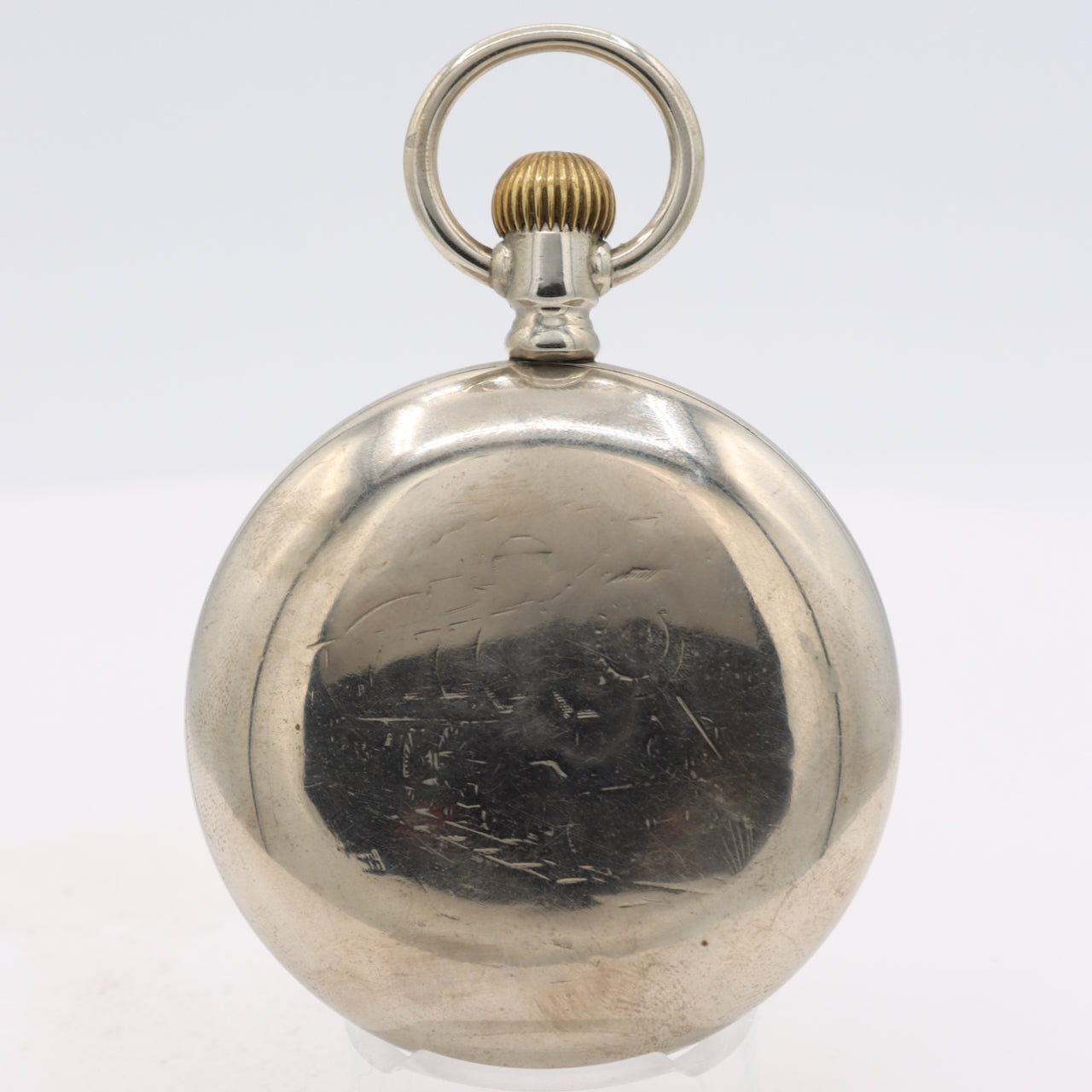 Antique 18s 1908 Elgin Roman Mechanical Hunter Pocket Watch 335 Silverode USA