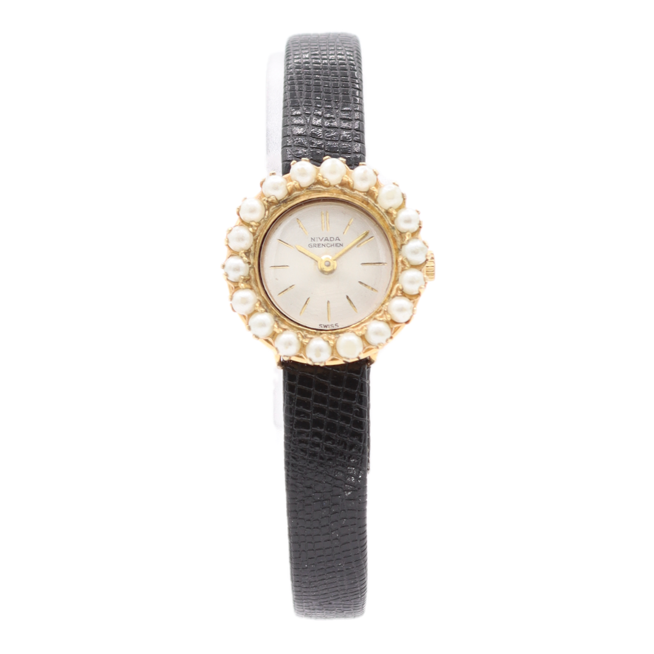 Vintage Nivada Grenchen Colorama VI Interchangeable Bezel