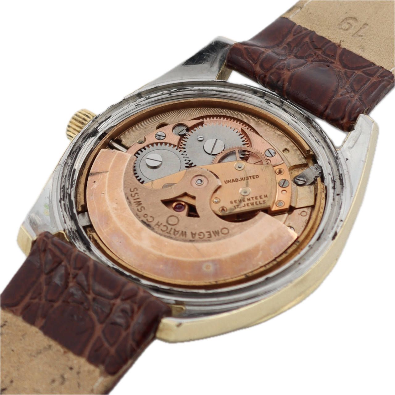 Vintage 1969 Omega 166.032 Seamaster Day Date Men's Automatic Wristwatch 750