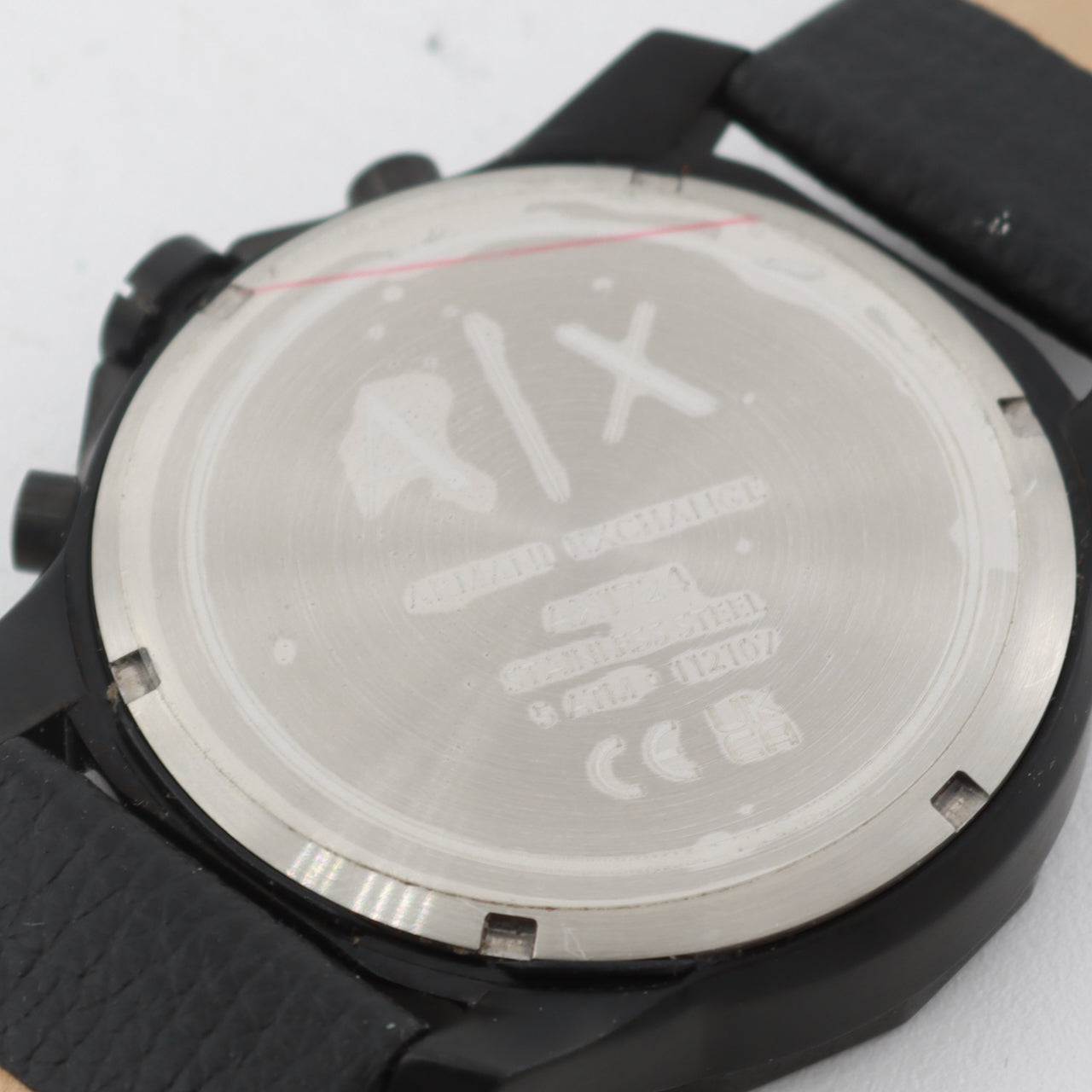 Vintage Armani Exchange AX1724 BANKS Men's Quartz Chronograph Wristwatch Steel