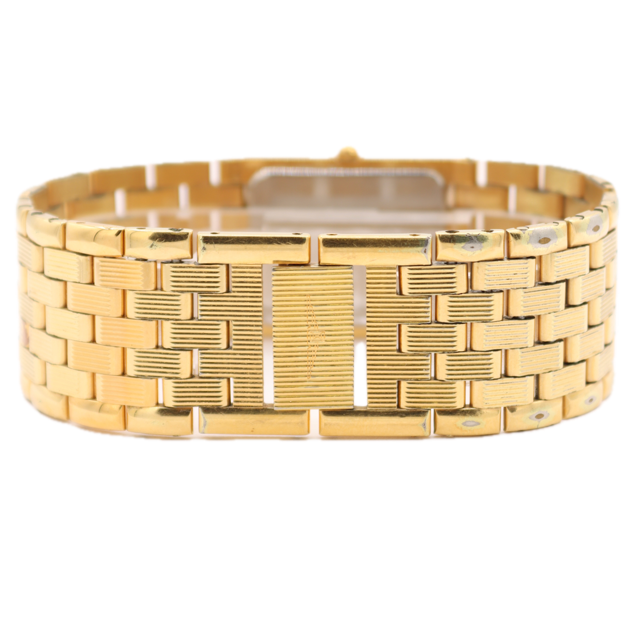 Vintage 24.5mm 1980 Longines Men's Quartz Wristwatch Swiss Gold Tone With Box