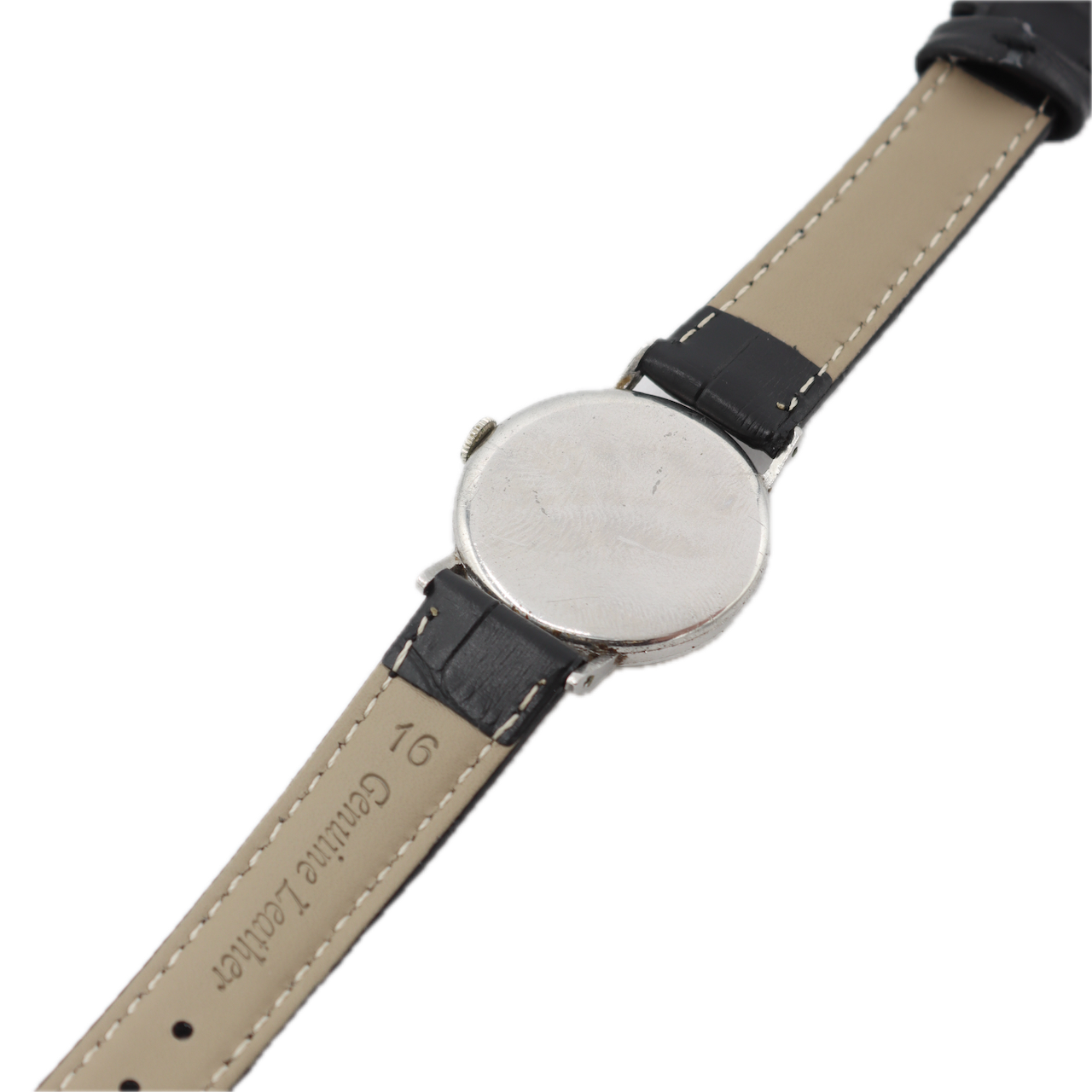 Vintage Longines 21852 58 Dress Men's Mechanical Wristwatch 25.M Swiss Steel